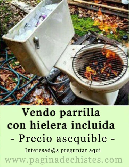 se vende parrilla con hielera